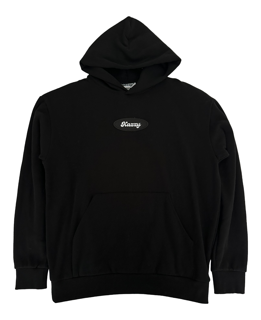 Kazzy Patch Hoodie Black