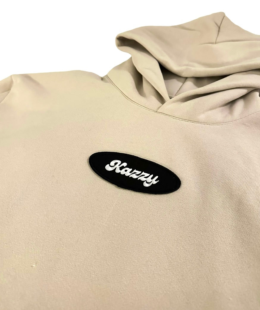 Kazzy Patch Hoodie Ivory