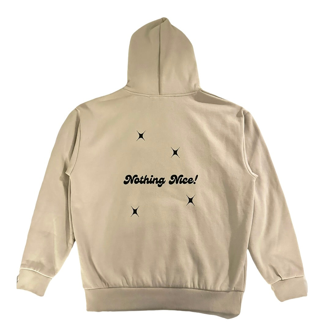 Kazzy Patch Hoodie Ivory