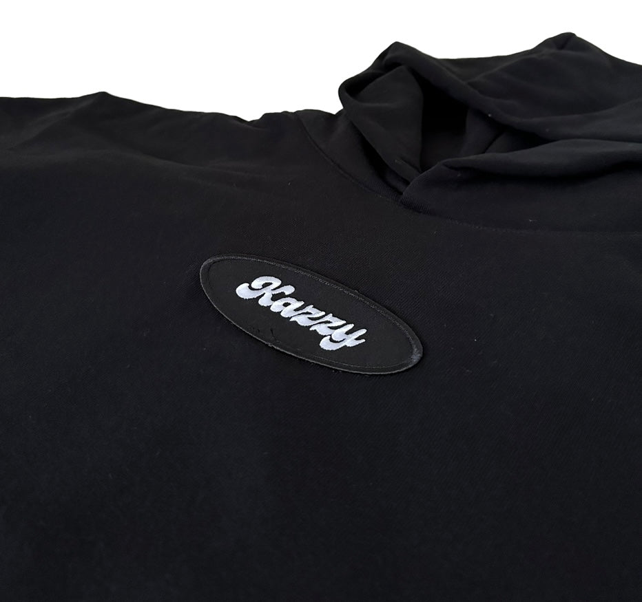 Kazzy Patch Hoodie Black